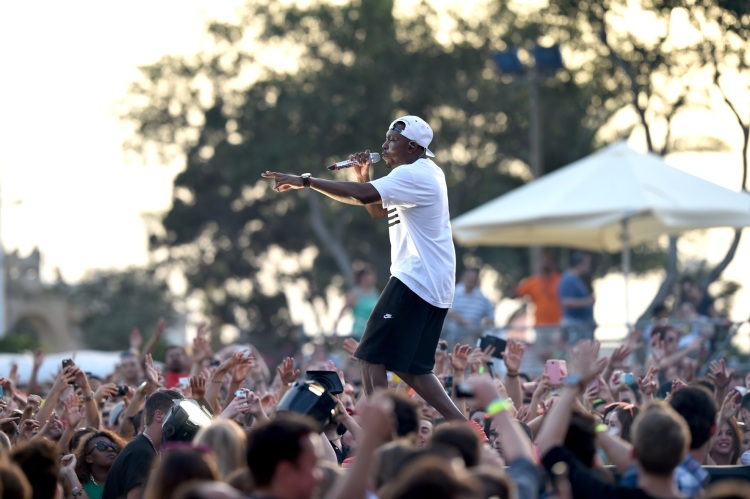 Dizzee Rascal performs at the Isle of MTV 2014 concert at the Granaries, Floriana, Malta. Photo by Ray Attard/Mediatoday