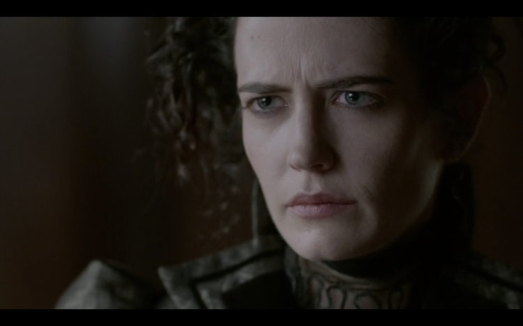 Vanessa Ives (Eva Green) is asked a tough question in the final moments of the first season of Showtime's Penny Dreadful