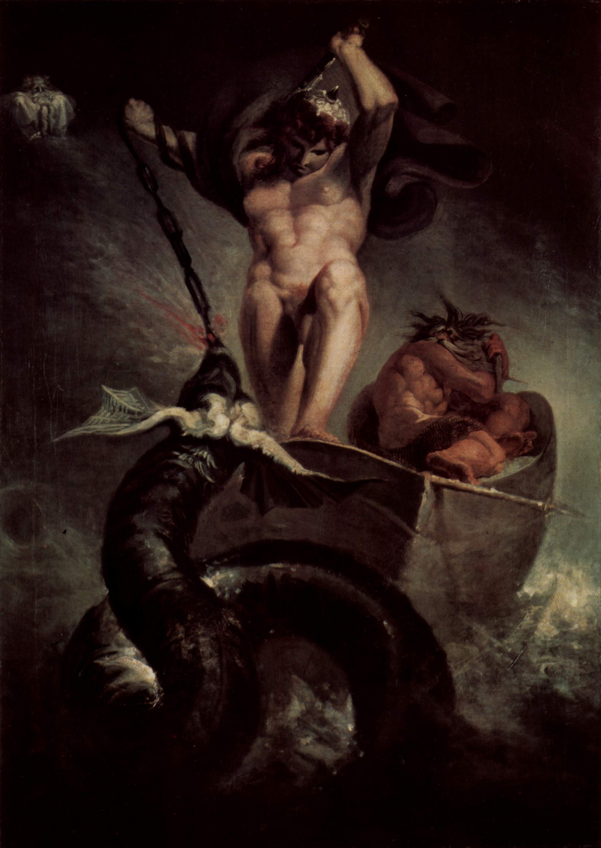 Thor Battering the Midgard Serpent by Henry Fuseli (1790)